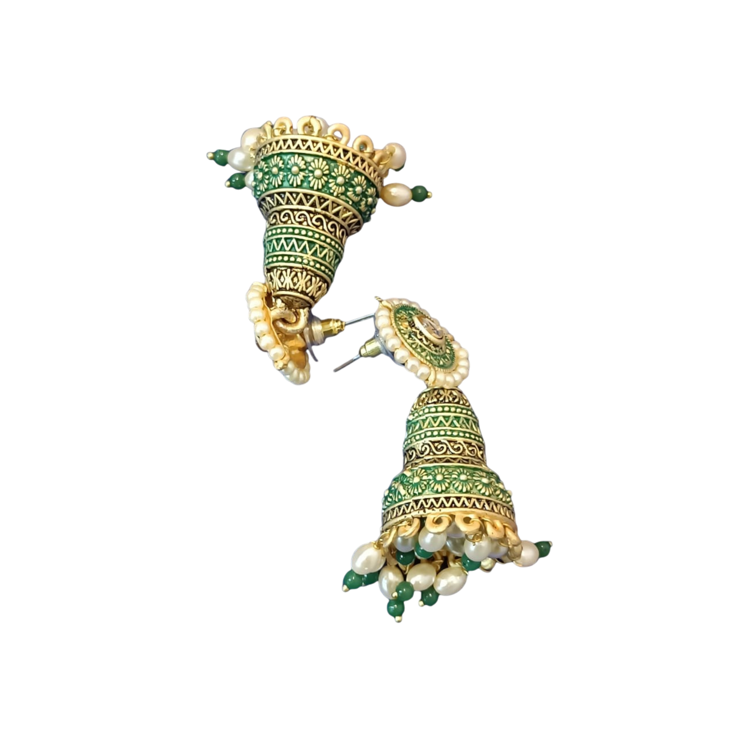 Exquisite traditional pearl beaded Earrings