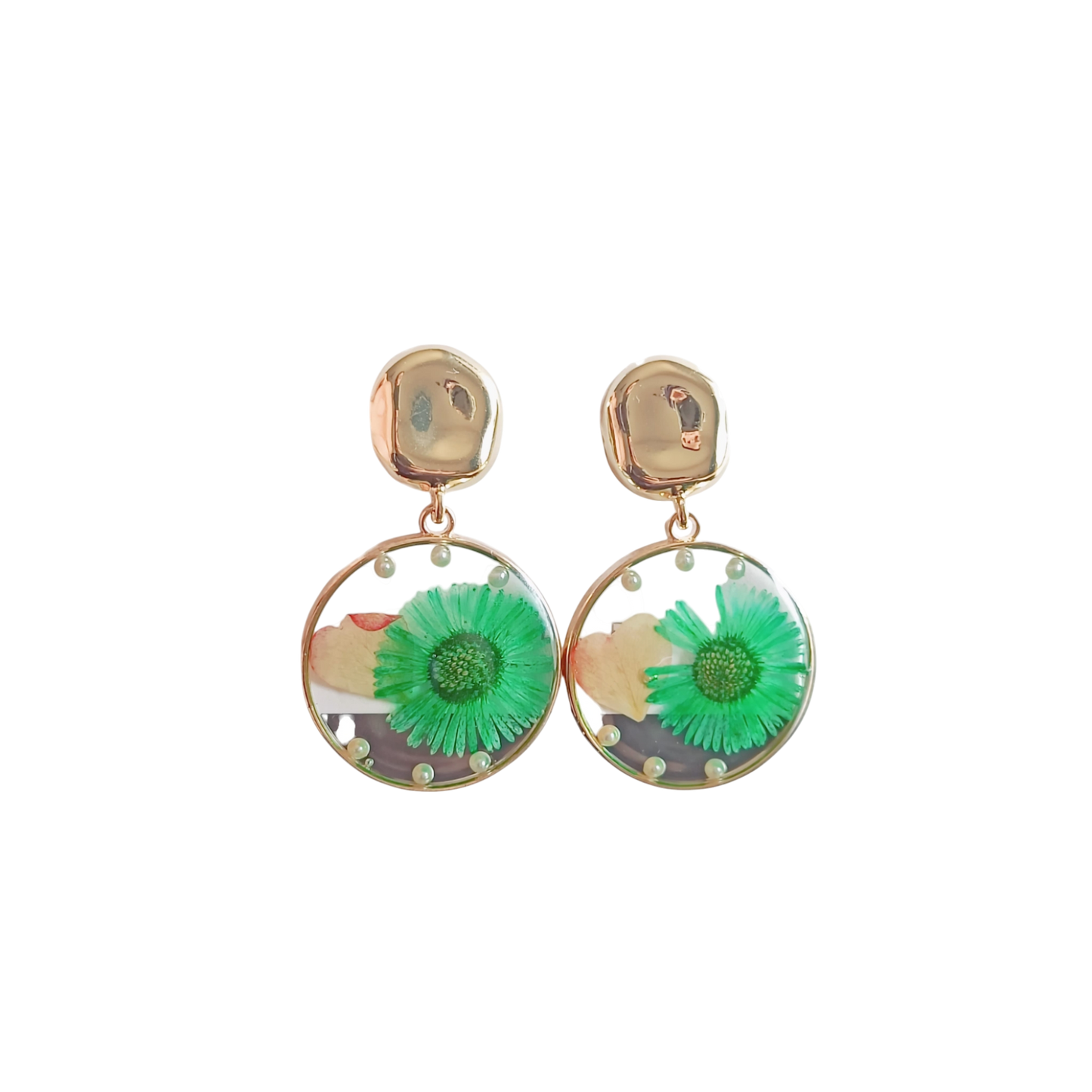 Ravishing Designer Flower Earrings