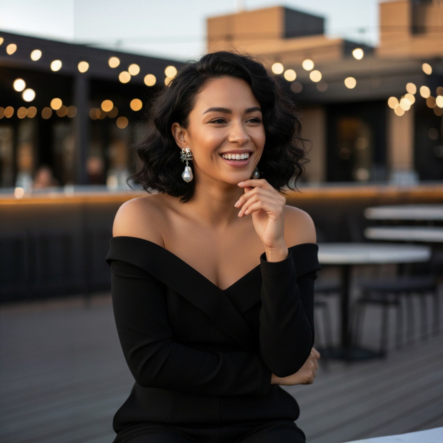 Pearl Fusion Earrings