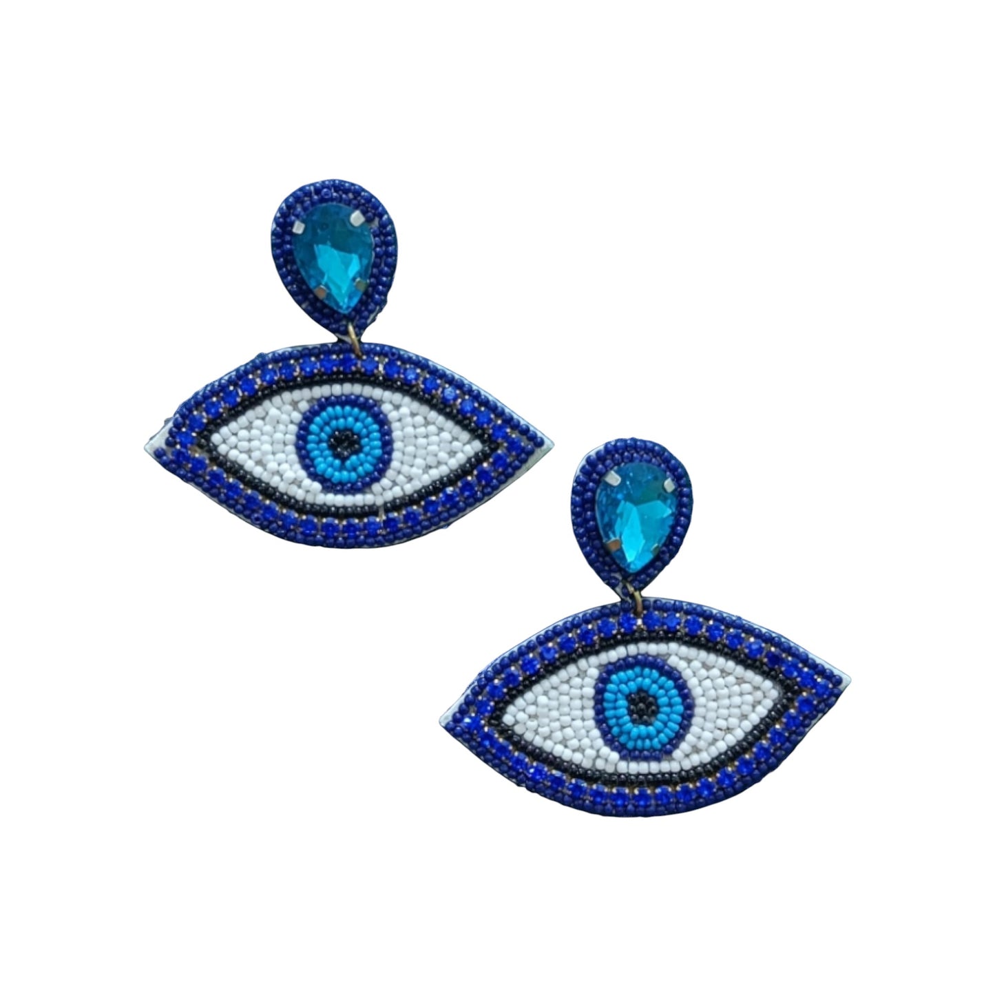 Handmade Evil Eye Earrings