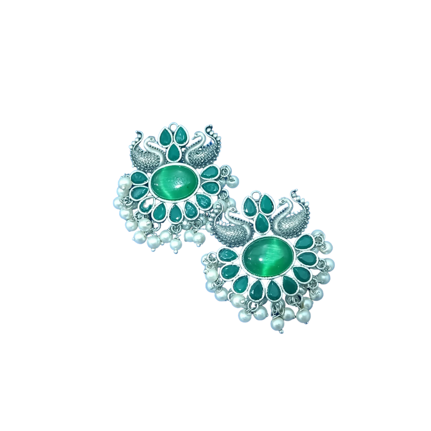 Exquisite Flying Peacock Earrings