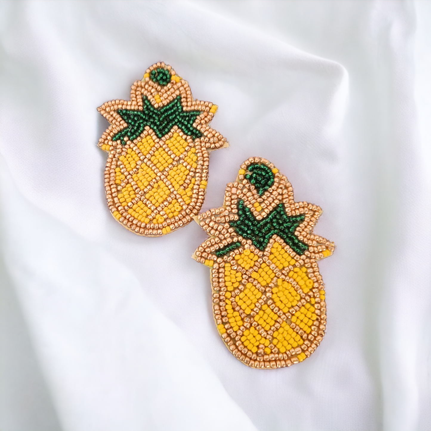 Tropical Splendora Pineapple shaped earrings