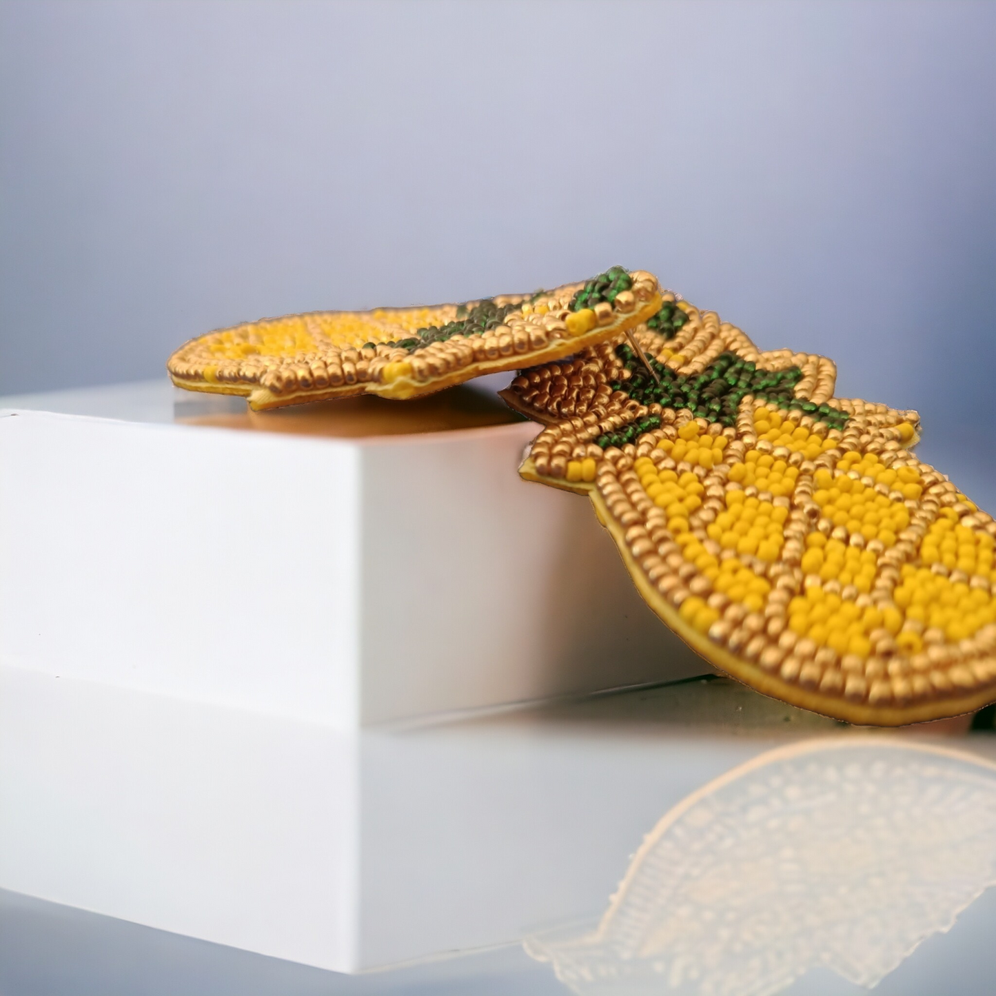 Tropical Splendora Pineapple shaped earrings