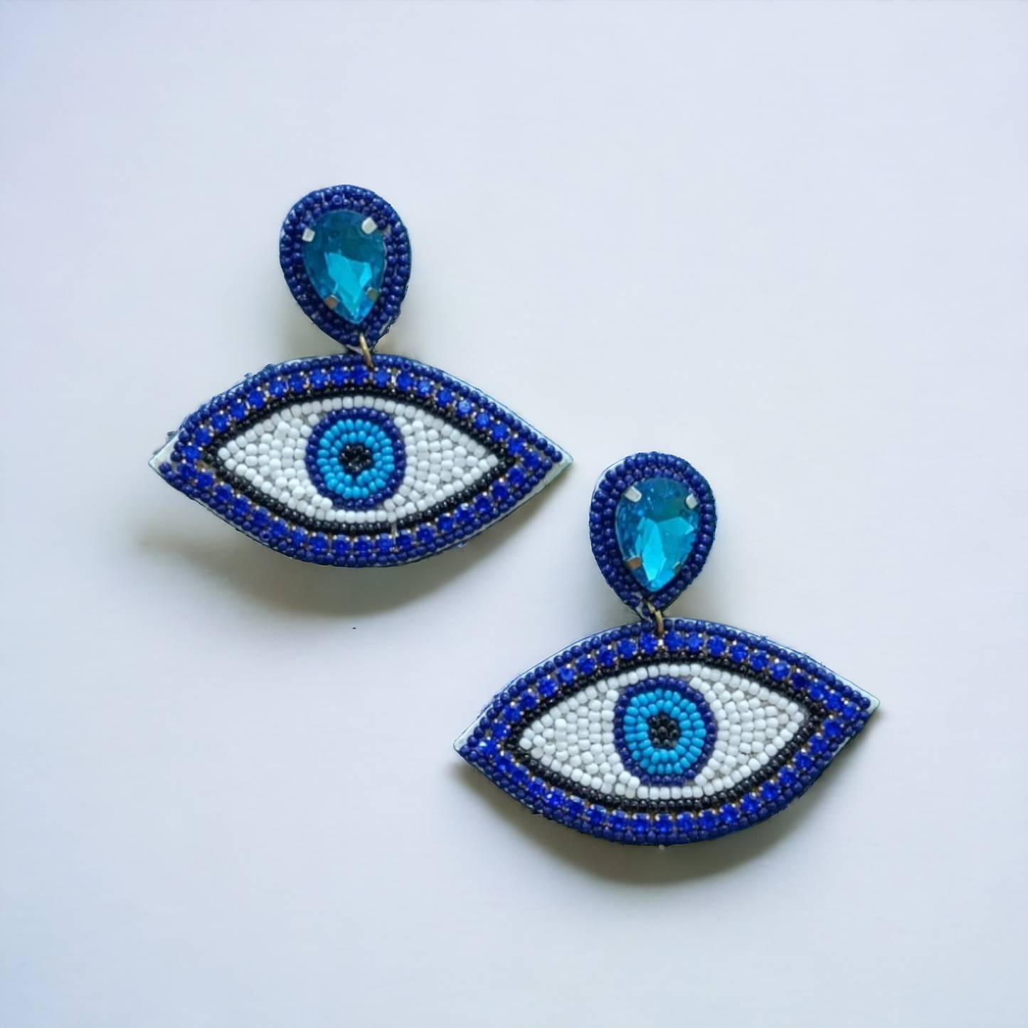 Handmade Evil Eye Earrings