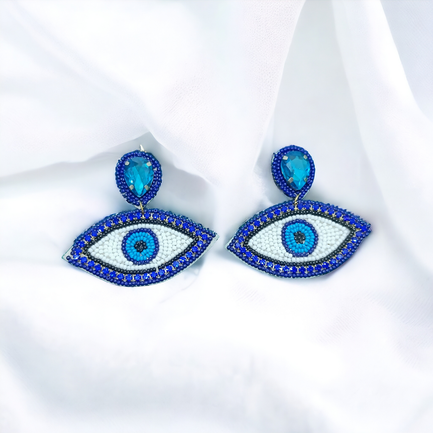 Handmade Evil Eye Earrings