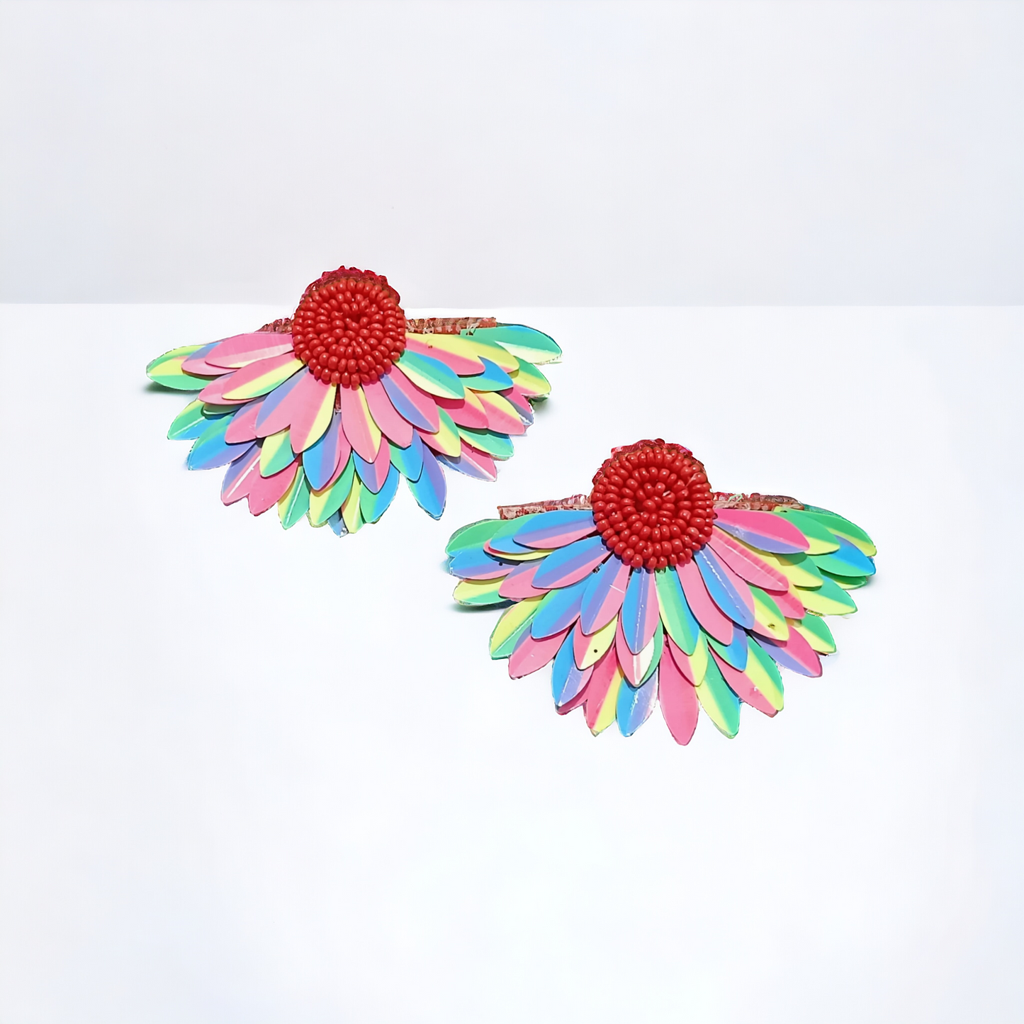 Handmade Flower Stud Earrings