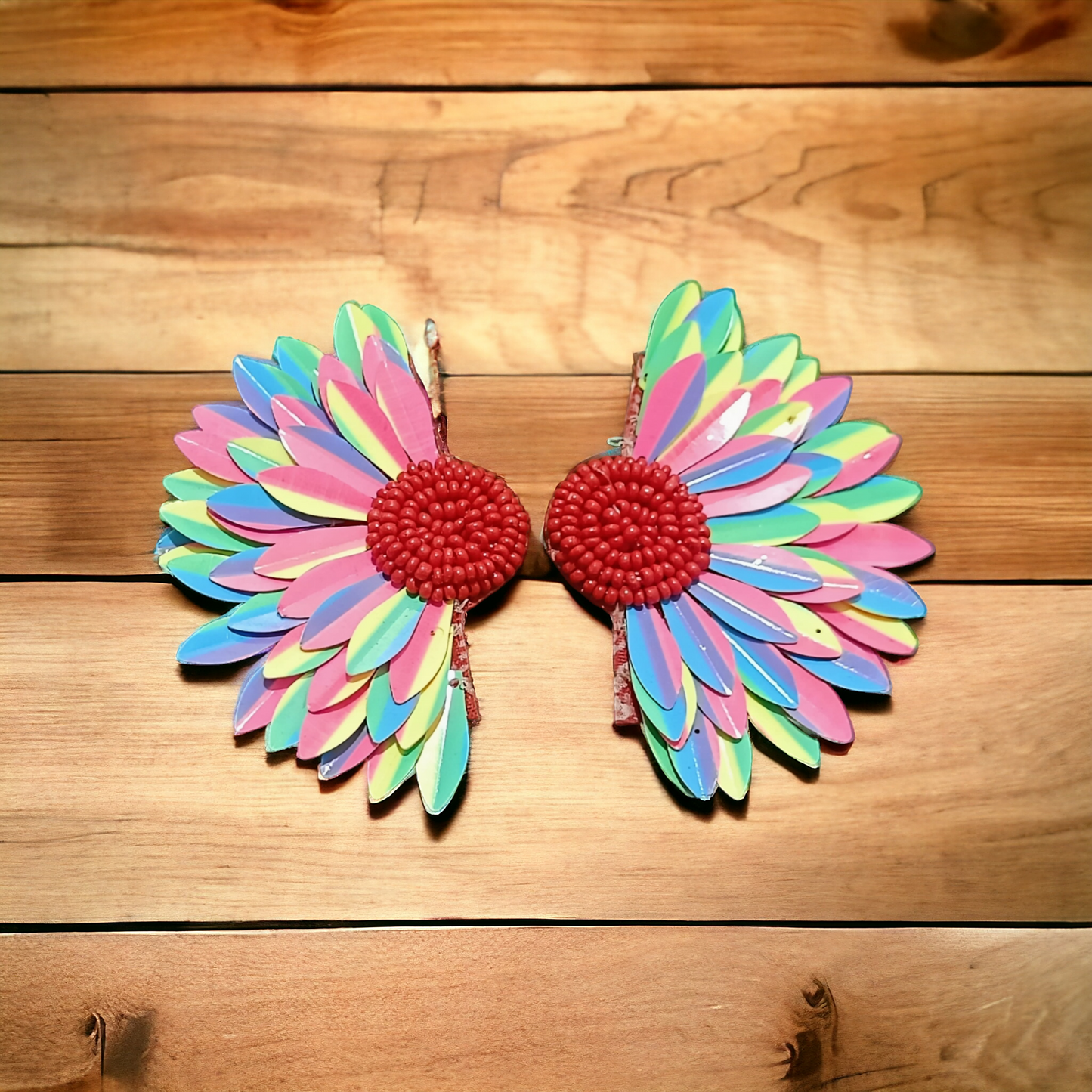 Handmade Flower Stud Earrings