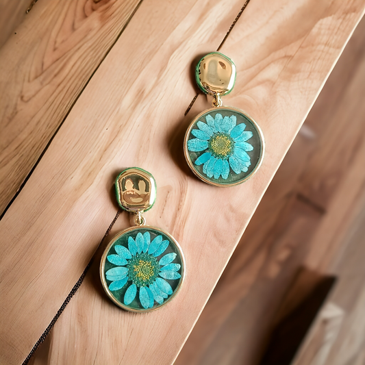 Artistic Designer Flower Earrings