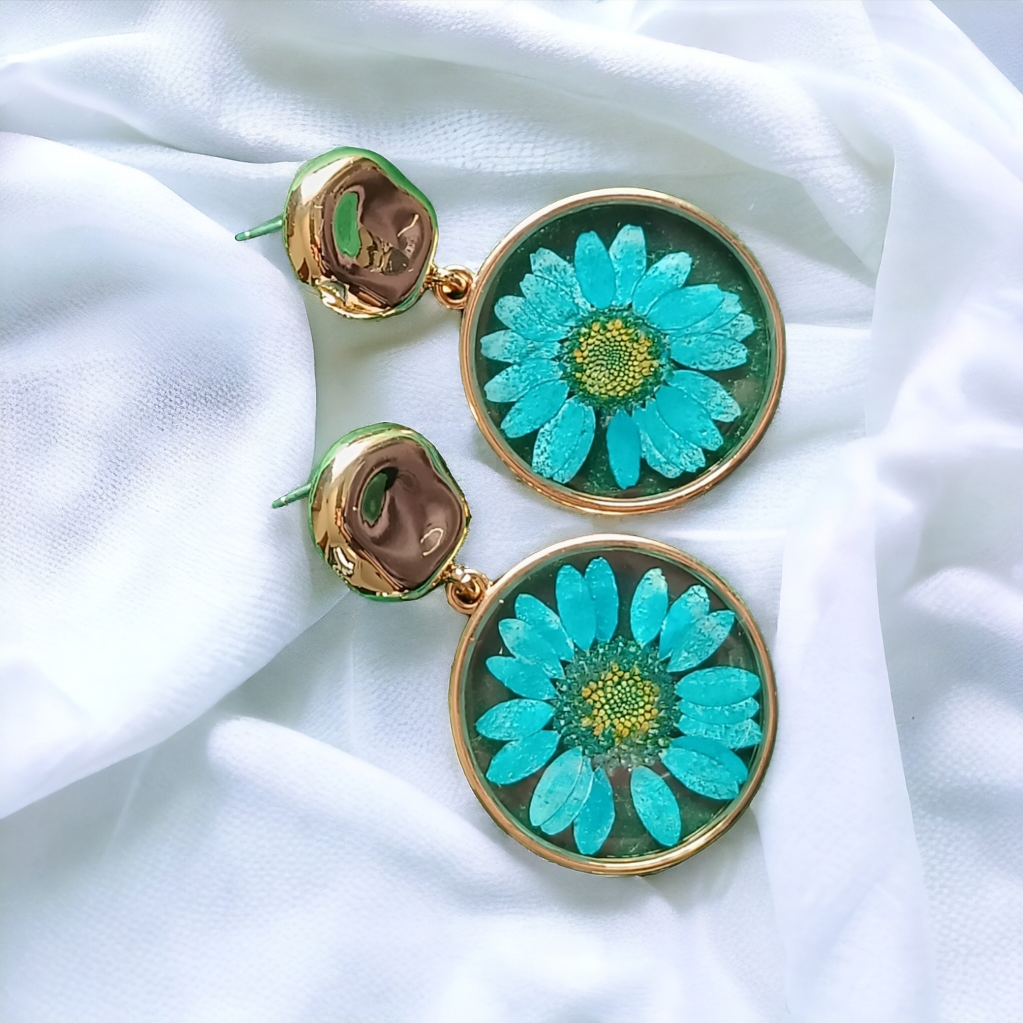 Artistic Designer Flower Earrings
