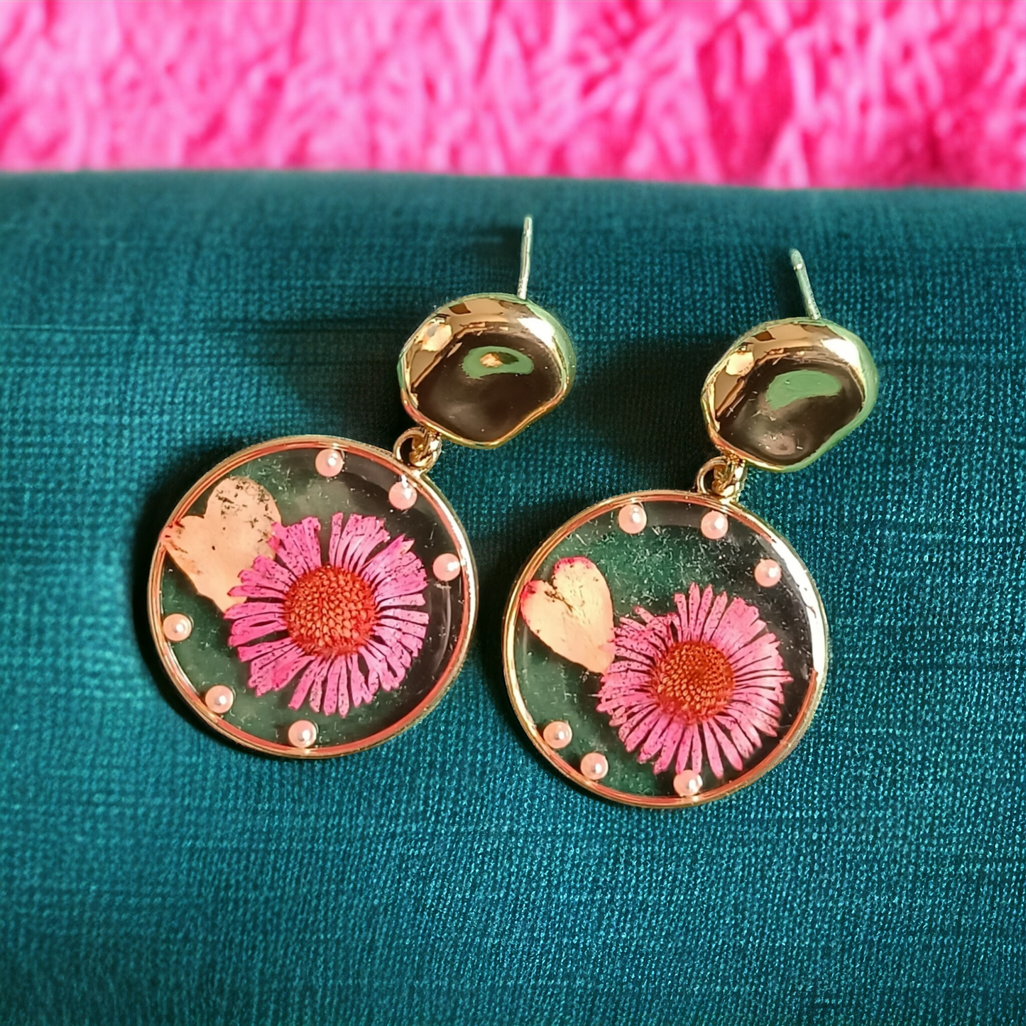 Exquisite Designer Flower Earrings