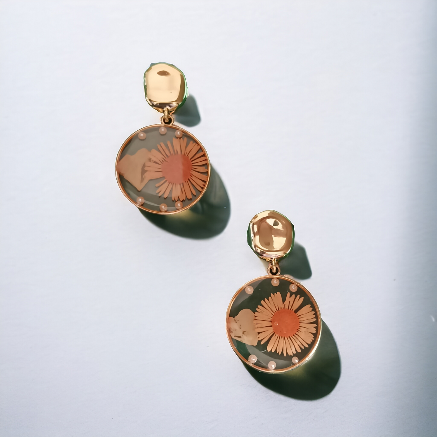 Exquisite Designer Flower Earrings