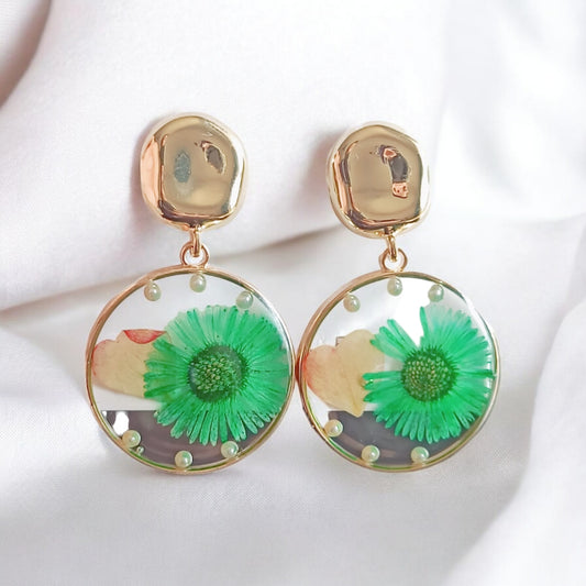 Ravishing Designer Flower Earrings