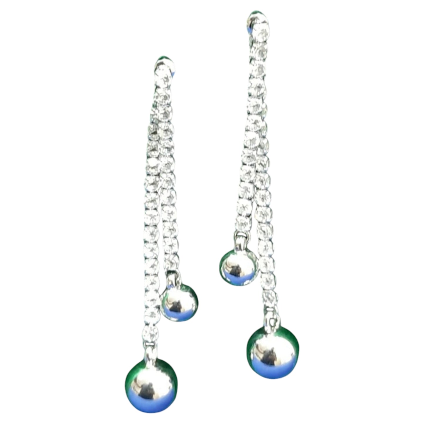 Starlight Dangle Chain Drop Earrings