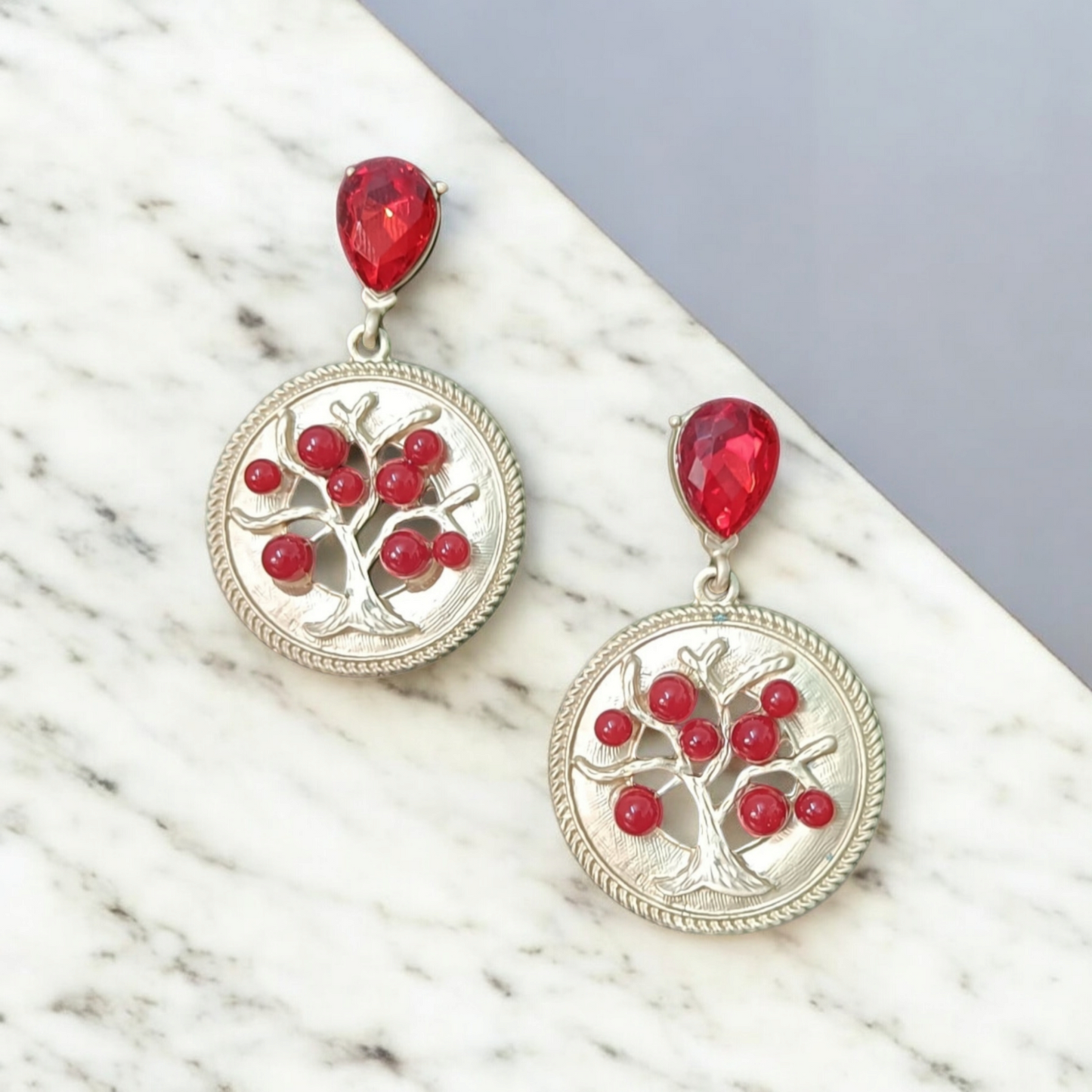 Tree design Earrings