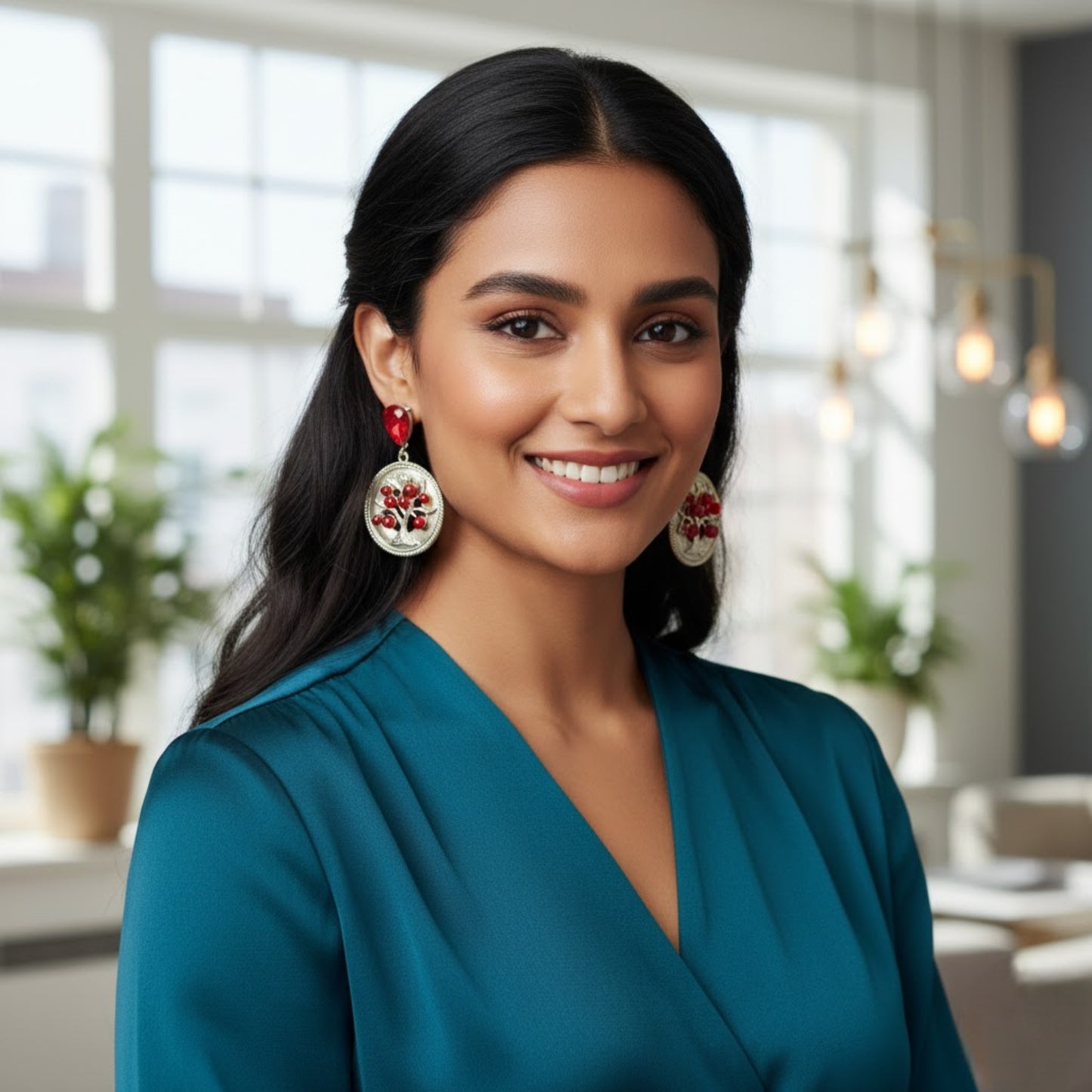 Tree design Earrings
